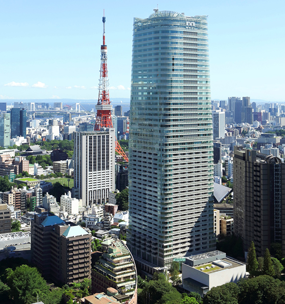 tokyo skyline building