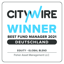 Fisher Investments Institutional awarded Citywire Deutschland Award for 2021 by Citywire Deutschland.